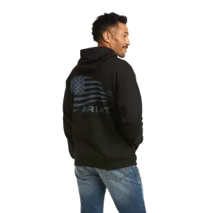 Ariat Men's Patriot 2.0 Gray Hoodie