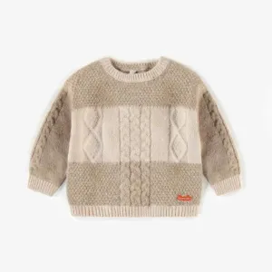 Knitted Crewneck, Cream