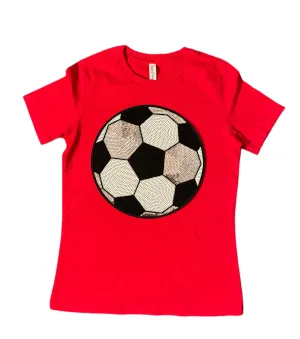 Sequin Soccer Tees (Various Colors)