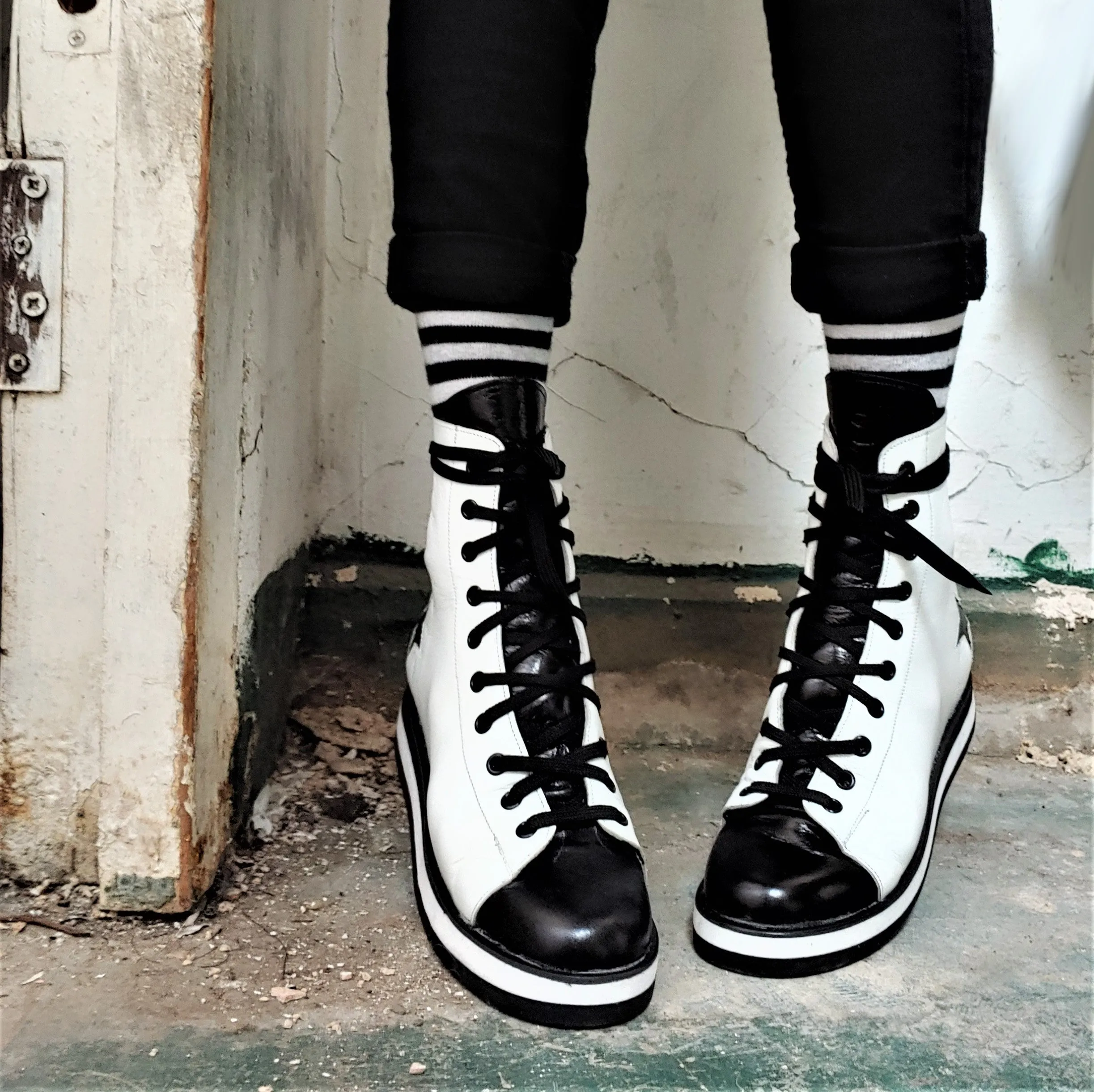 STARDUST 2-Tone Hi Tops